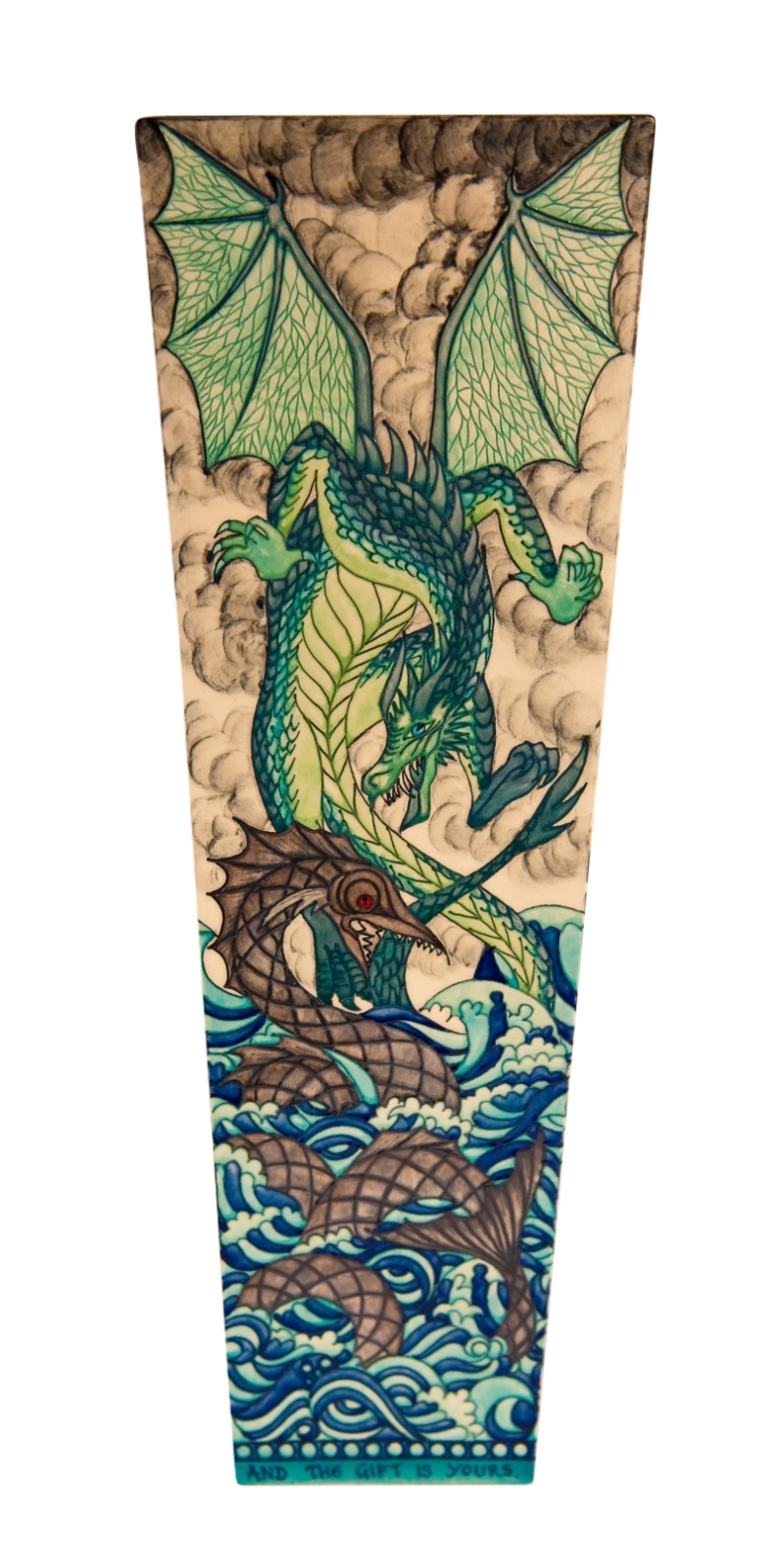 HW designs_Battling Dragon and Sea Serpent_Enlarged